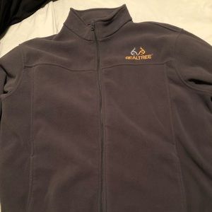 Gray REALTREE Zip Up